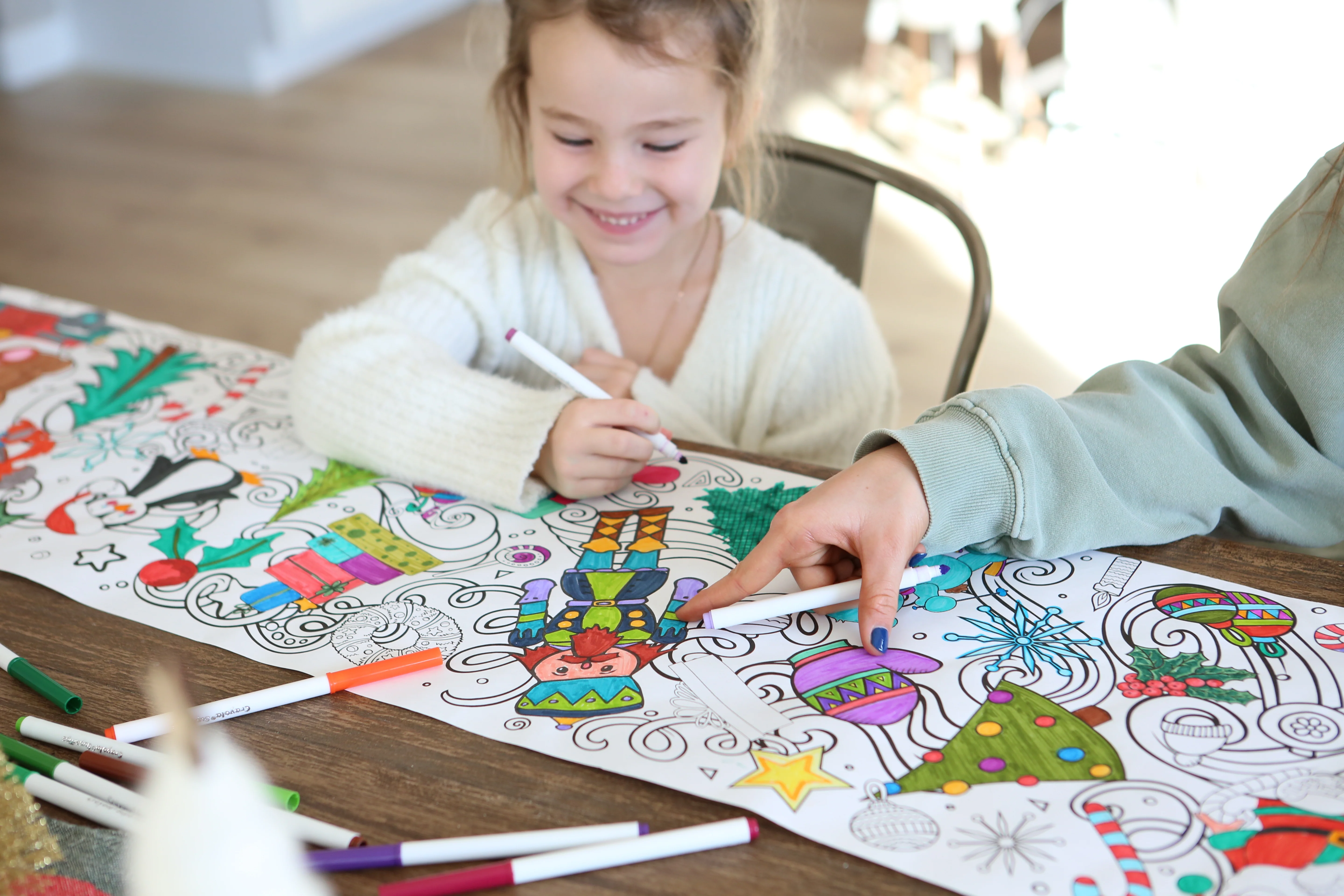Christmas Holiday 18-Foot Coloring Roll - Image 10