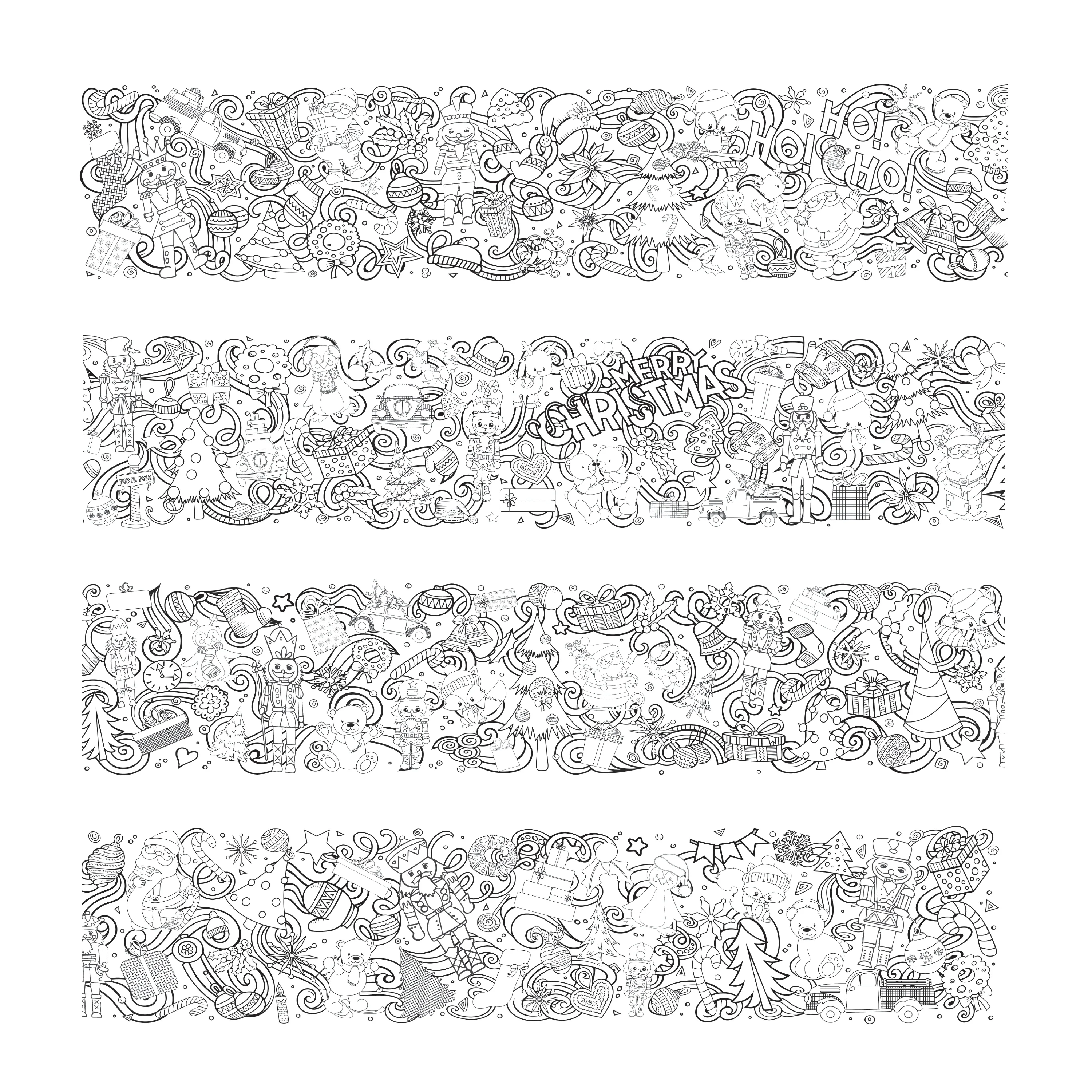 Christmas Holiday 18-Foot Coloring Roll - Image 11