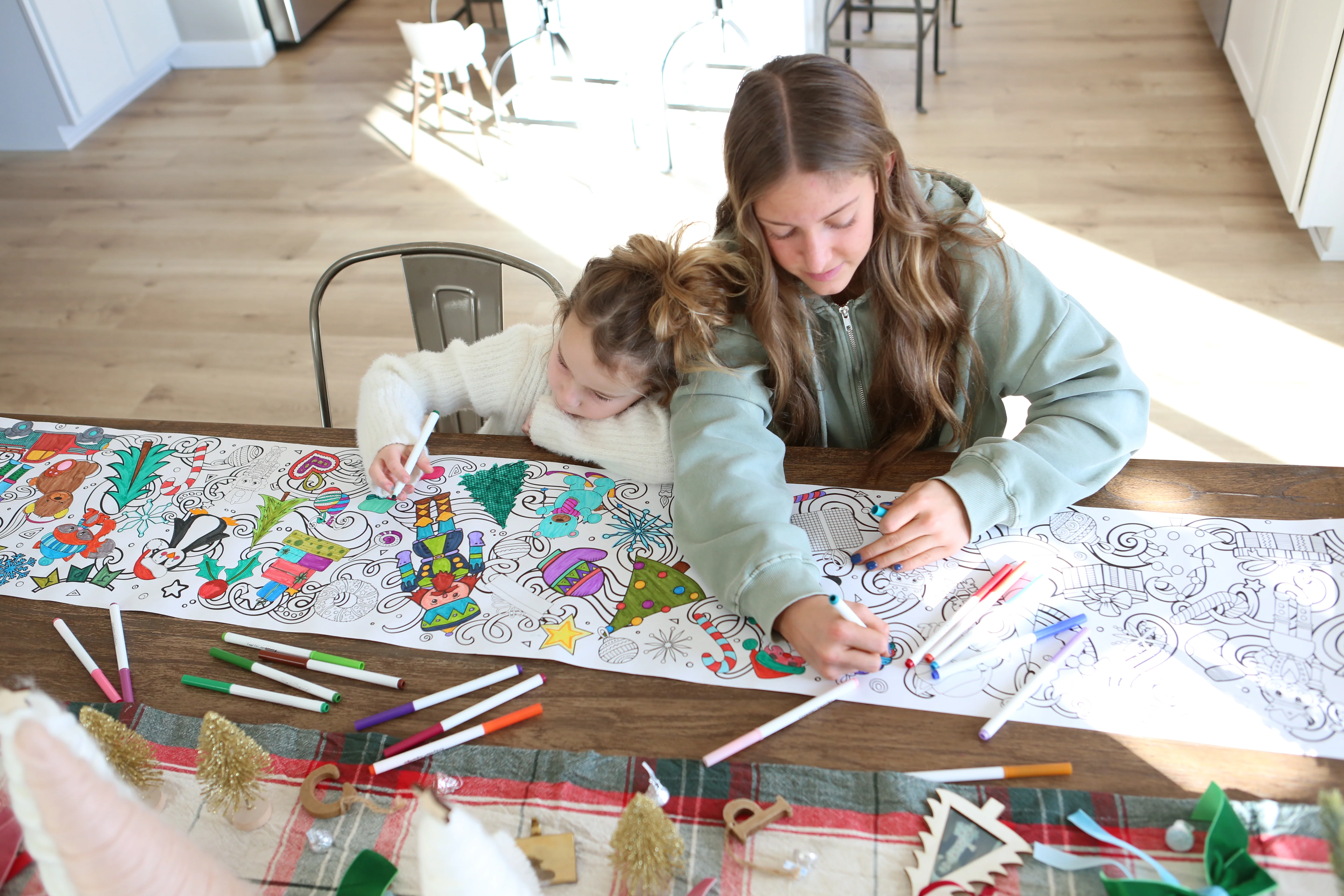 Christmas Holiday 18-Foot Coloring Roll - Image 4