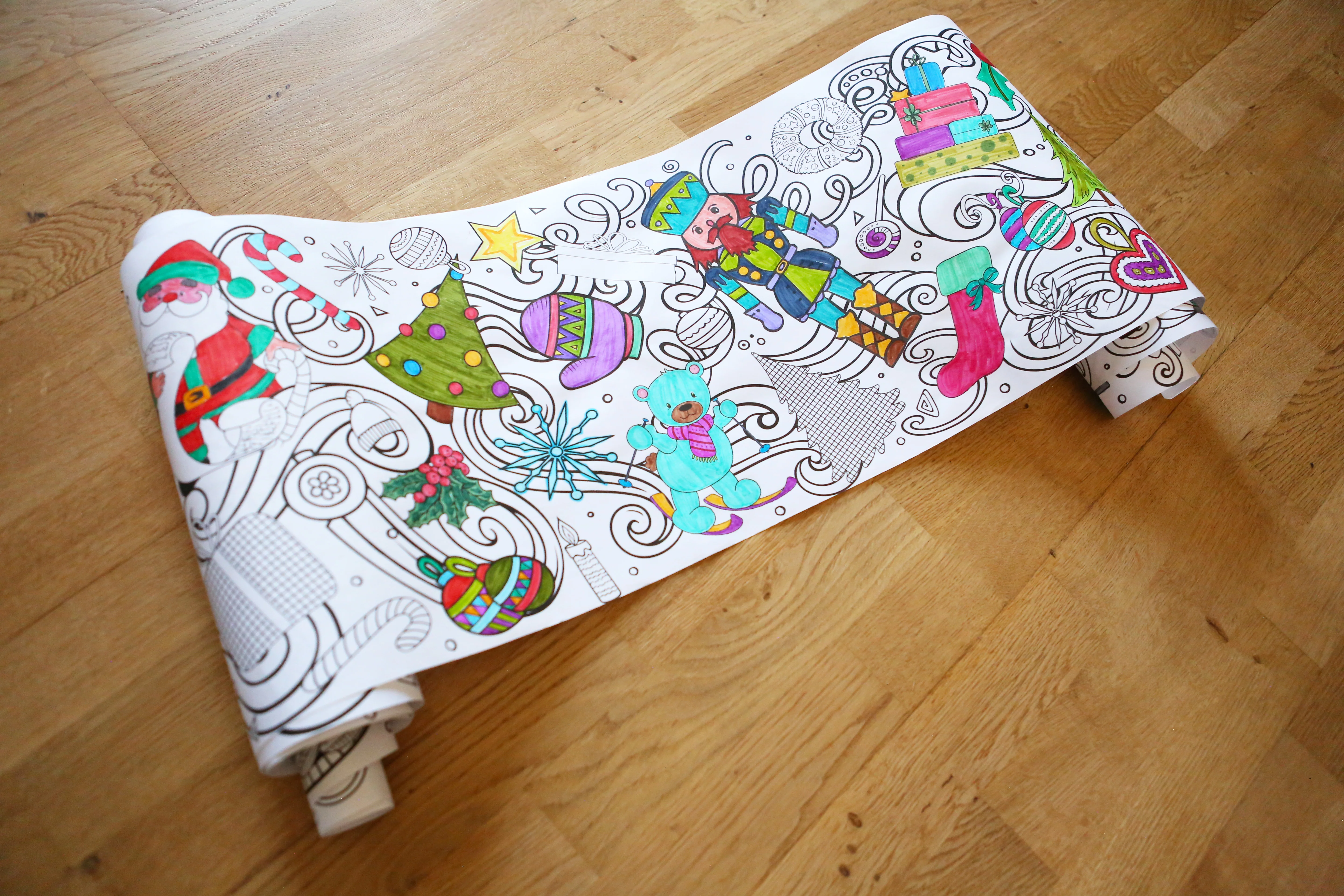 Christmas Holiday 18-Foot Coloring Roll - Image 5