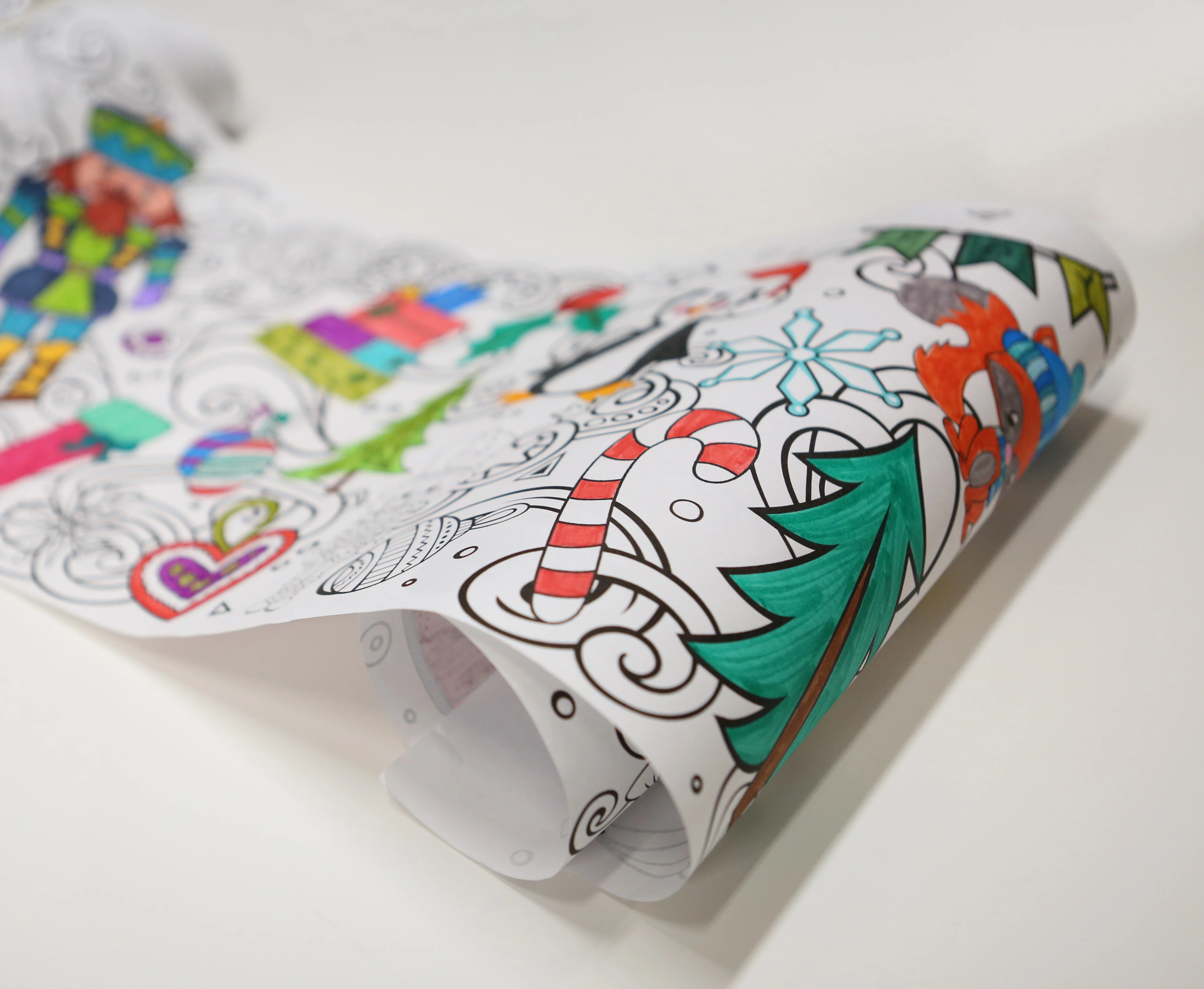 Christmas Holiday 18-Foot Coloring Roll - Image 6