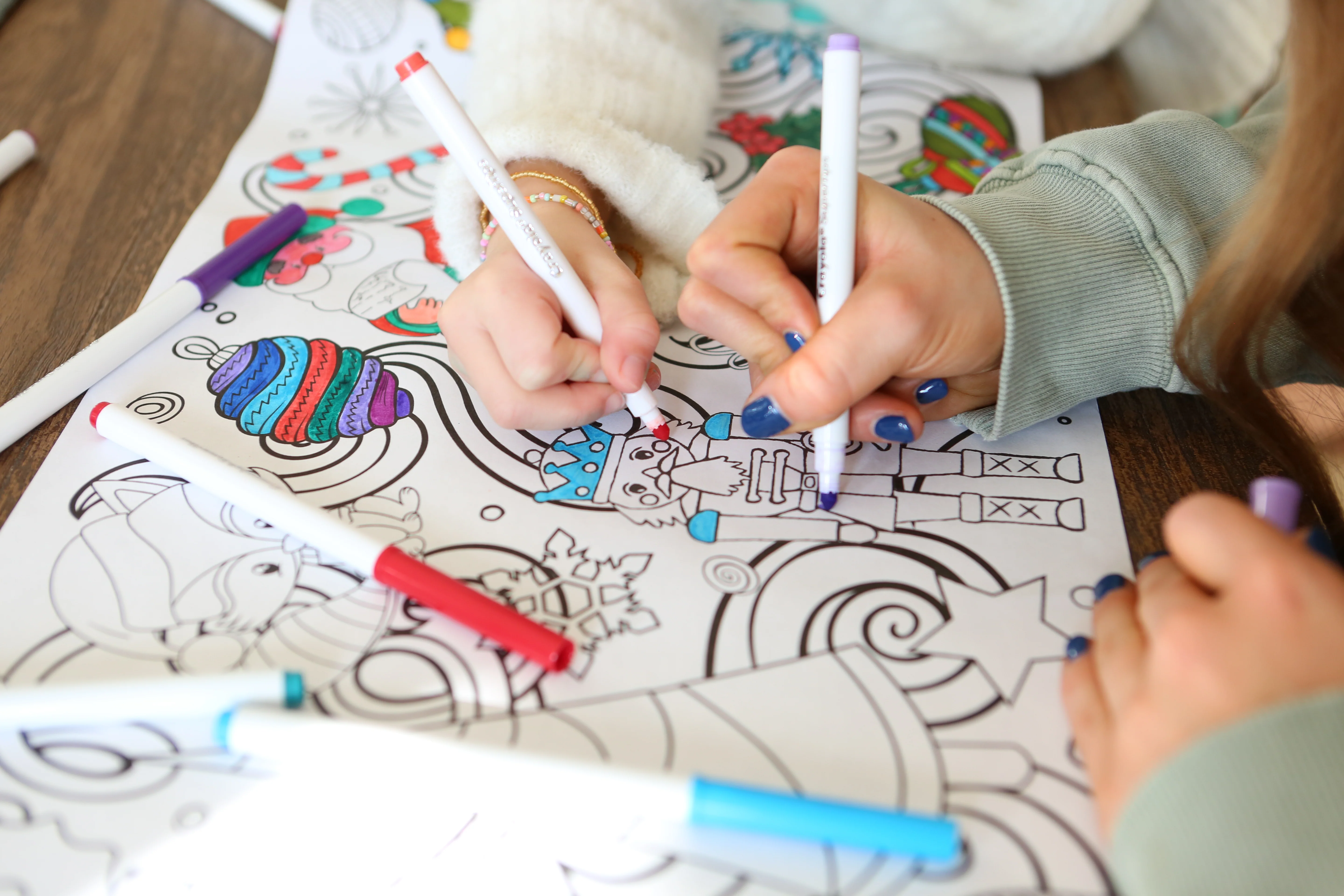 Christmas Holiday 18-Foot Coloring Roll - Image 7