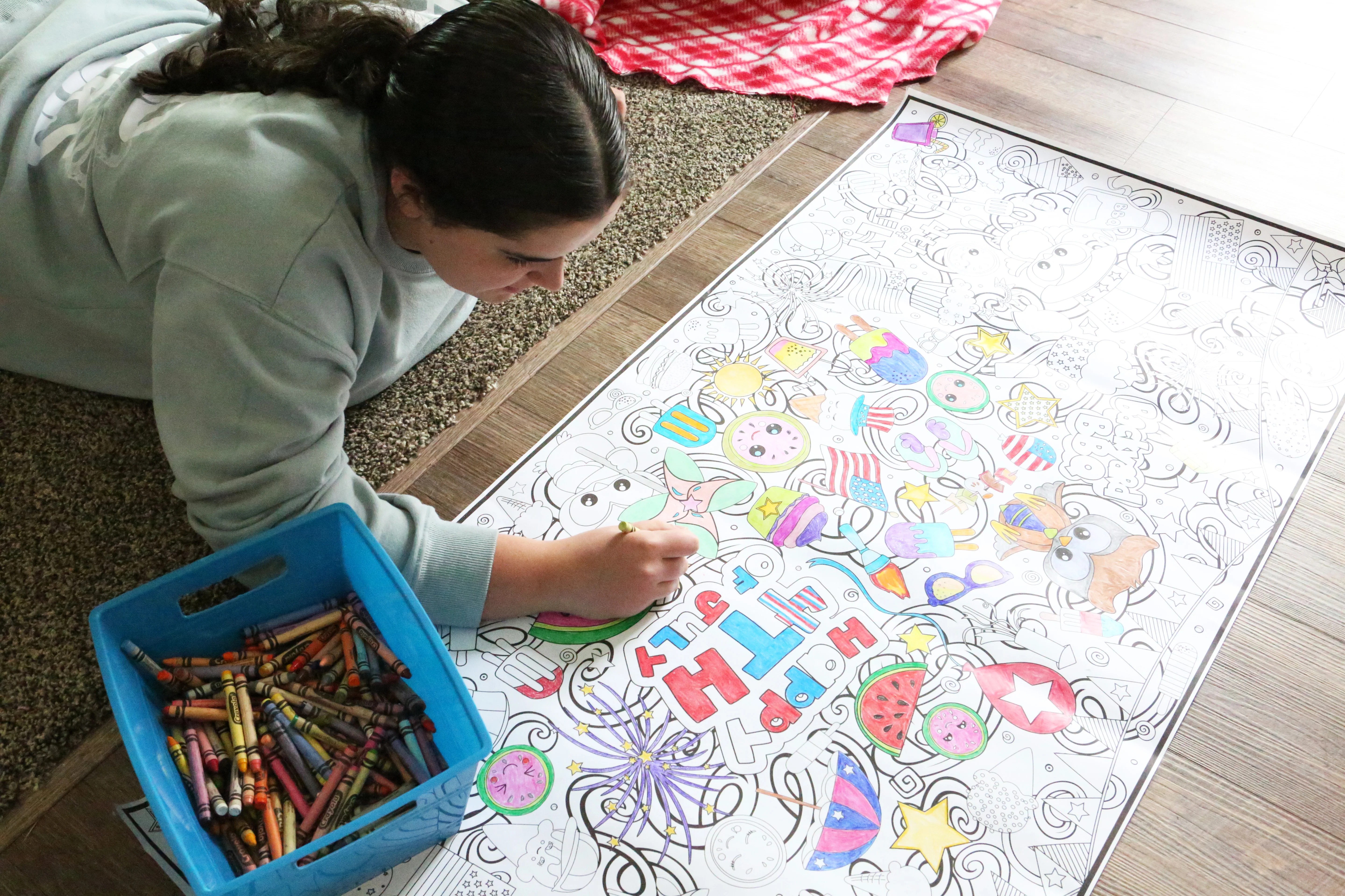 4th of July Everyday Event Poster and Banner | Large Coloring & Activity Poster for Celebrations, Kids, and BBQ's - Image 12