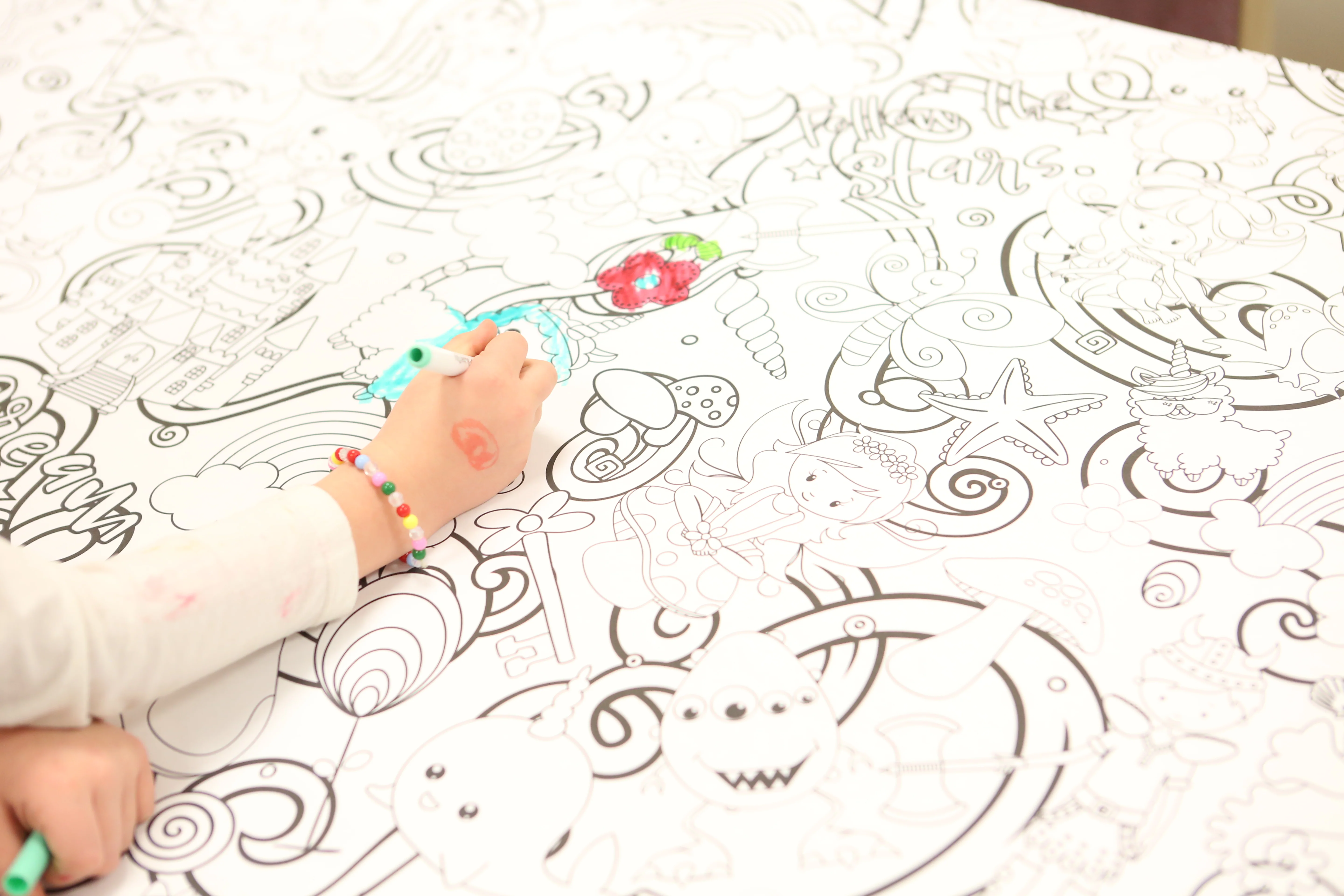 Magical Creatures Everyday Event Poster and Banner | Large Coloring & Activity Poster for Magical Celebrations, Kids, and Parties - Image 7