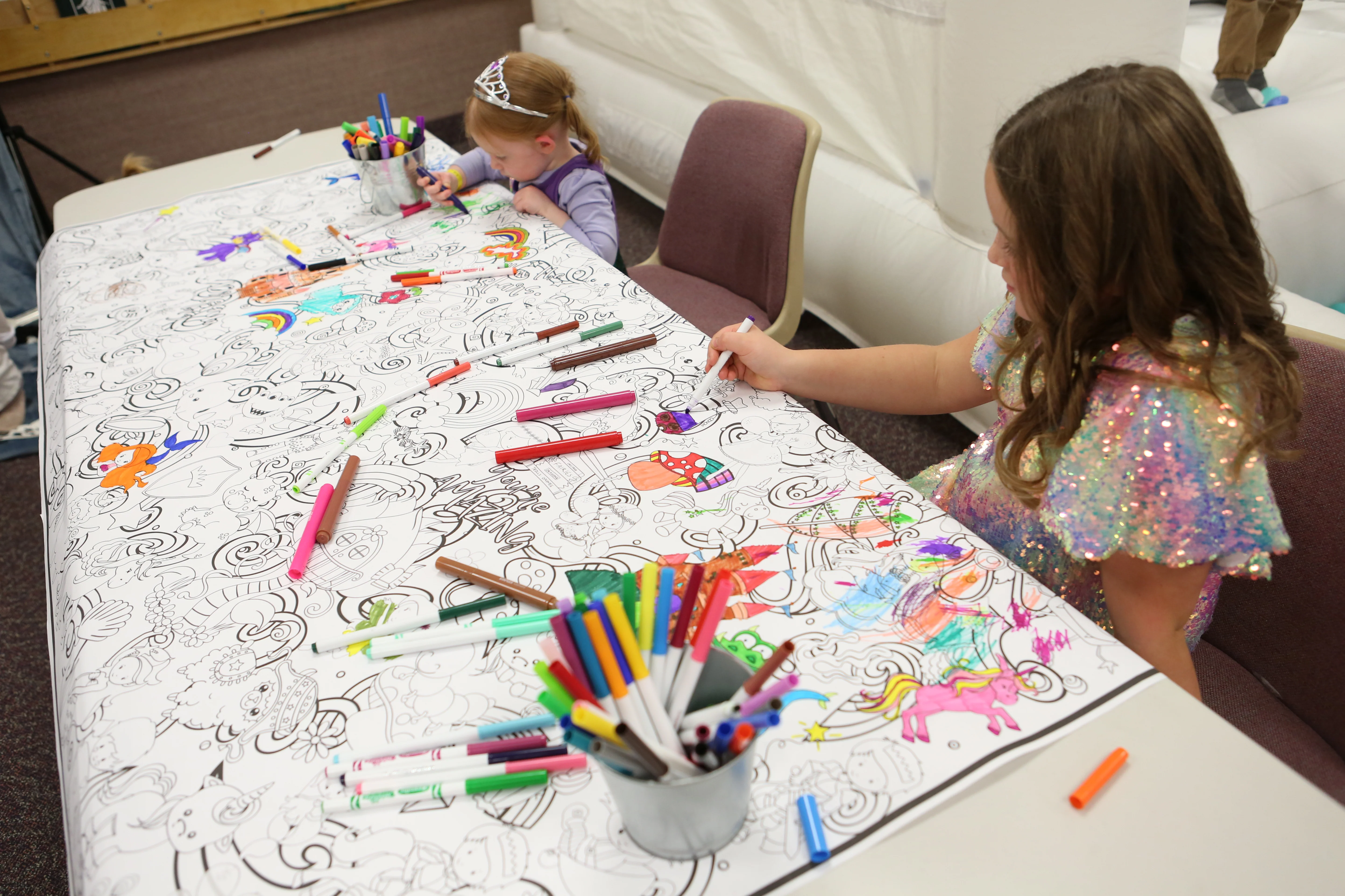 Magical Creatures Everyday Event Poster and Banner | Large Coloring & Activity Poster for Magical Celebrations, Kids, and Parties - Image 9