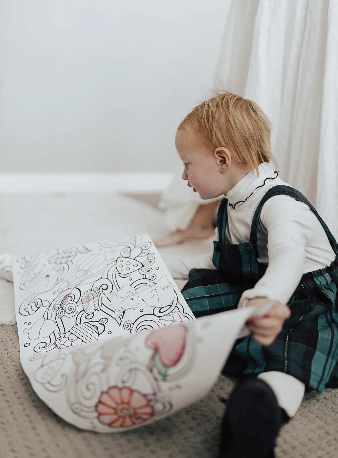 Fall and Thanksgiving Coloring Roll - 18 ft long - Image 10