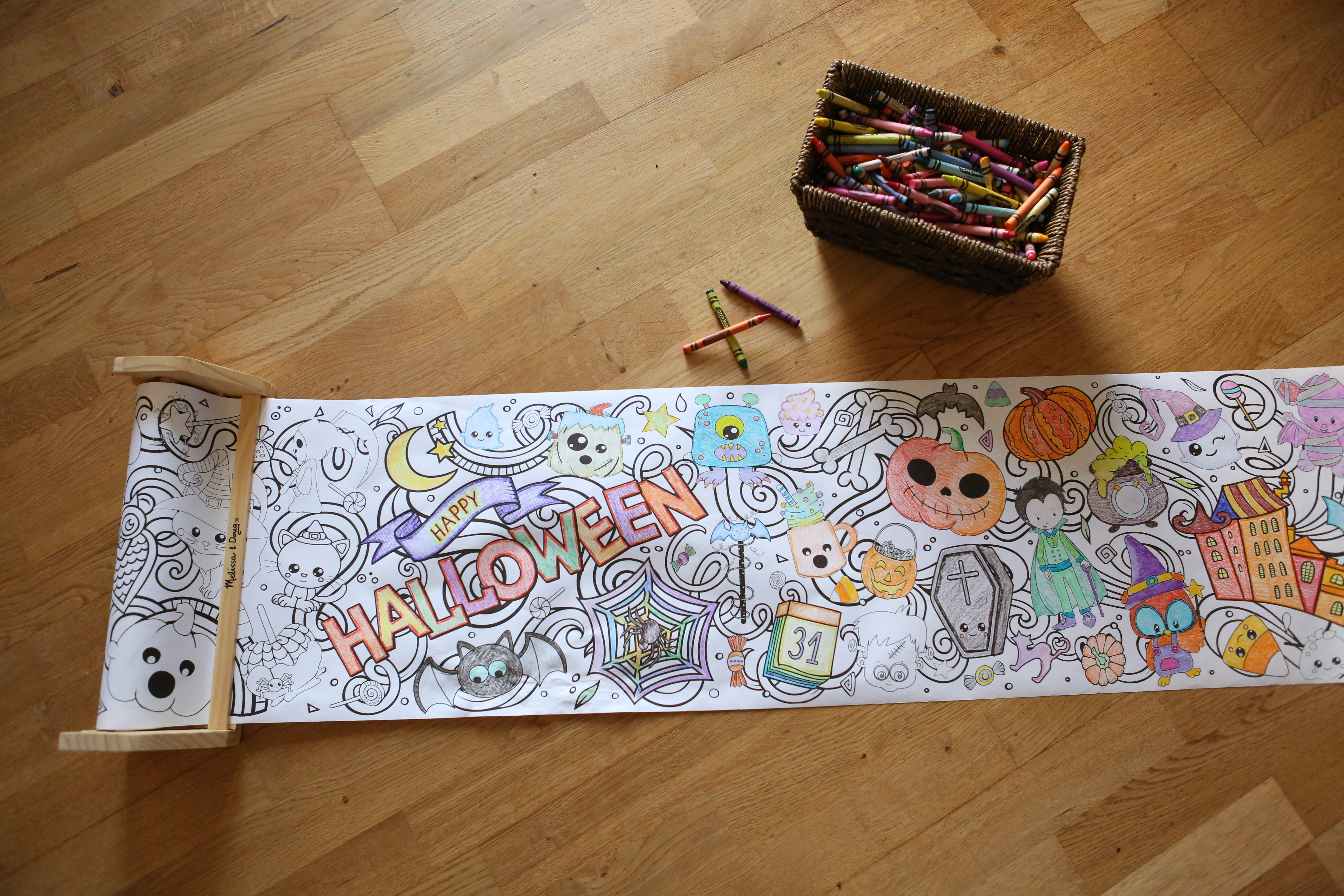 Halloween Coloring Roll - 18 ft long - Image 8