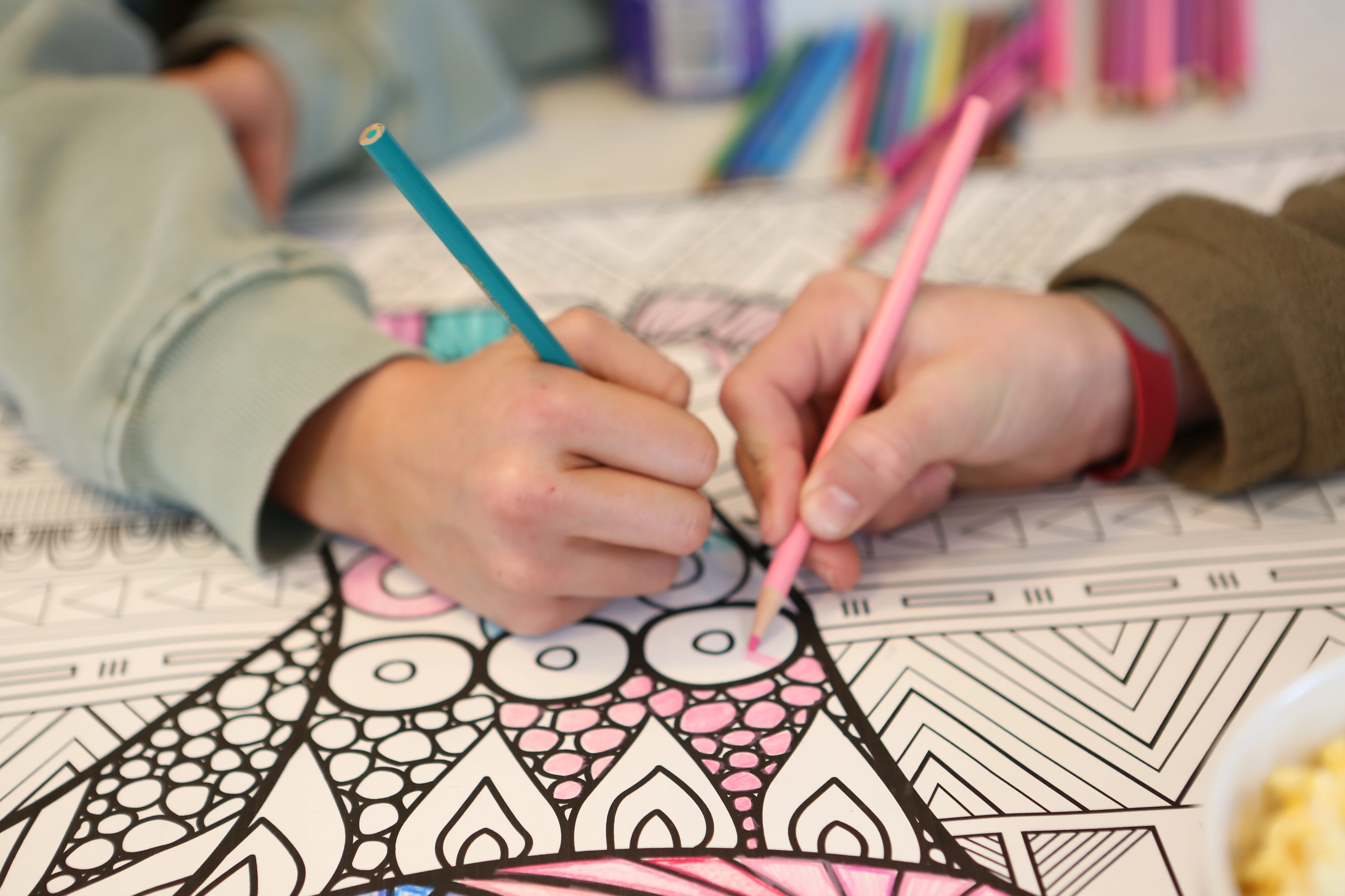 Rhino Giant Coloring Poster-Large Animal Wall Art, Group Coloring Activity for Kids, Families & Classrooms - Image 12