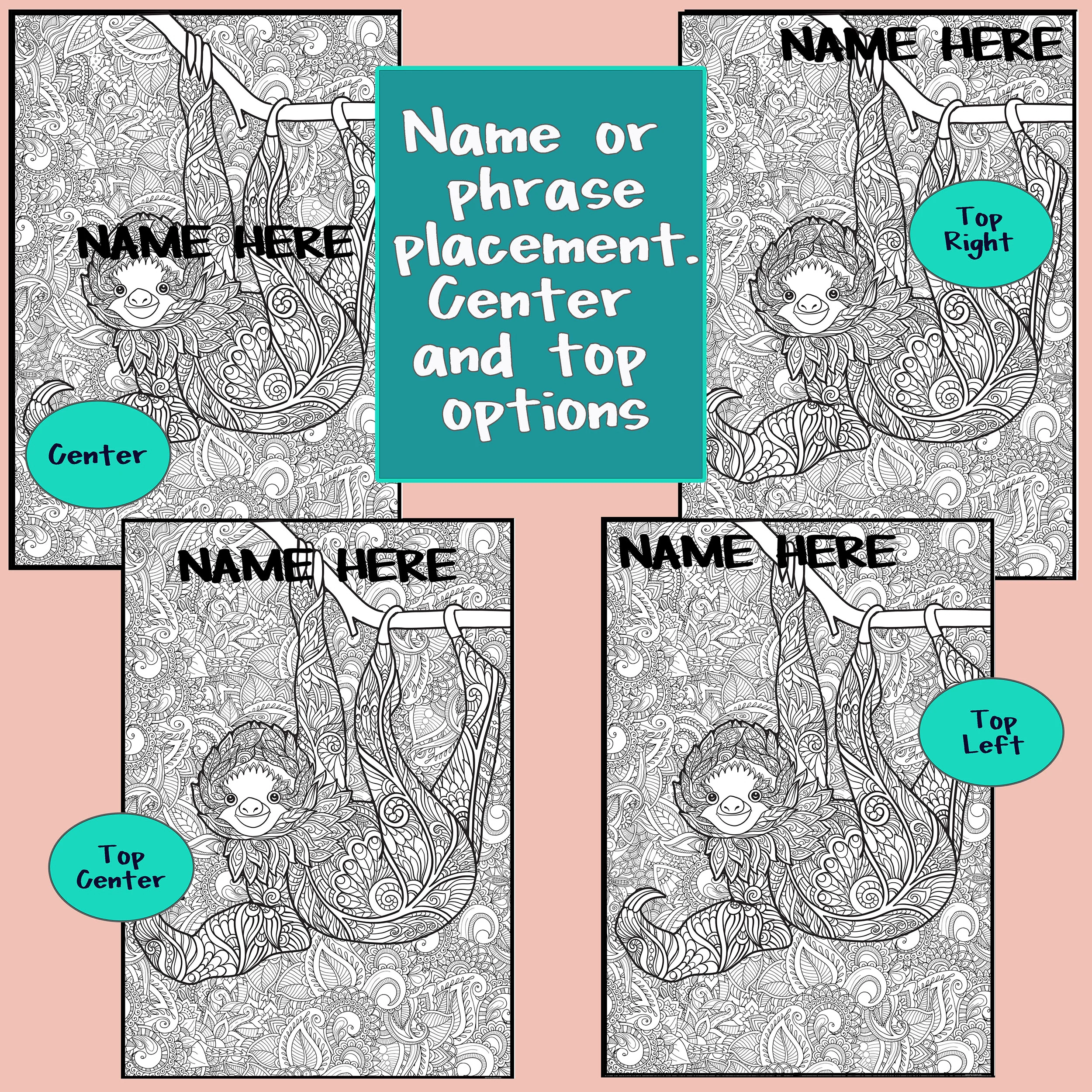 PERSONALIZED Lab Fun Coloring Poster |Lab Celebration - Image 8