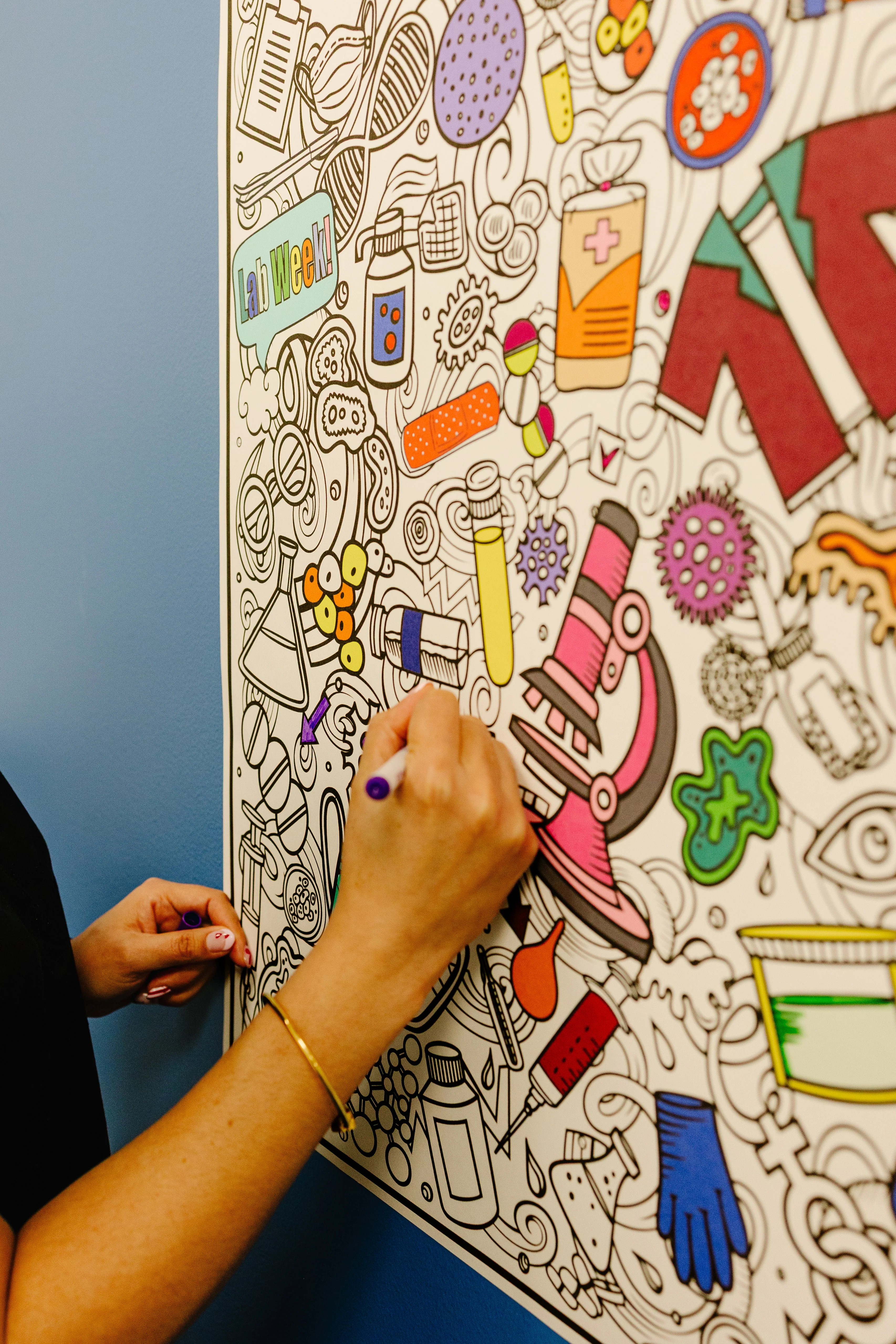 PERSONALIZED Lab Fun Coloring Poster |Lab Celebration - Image 13