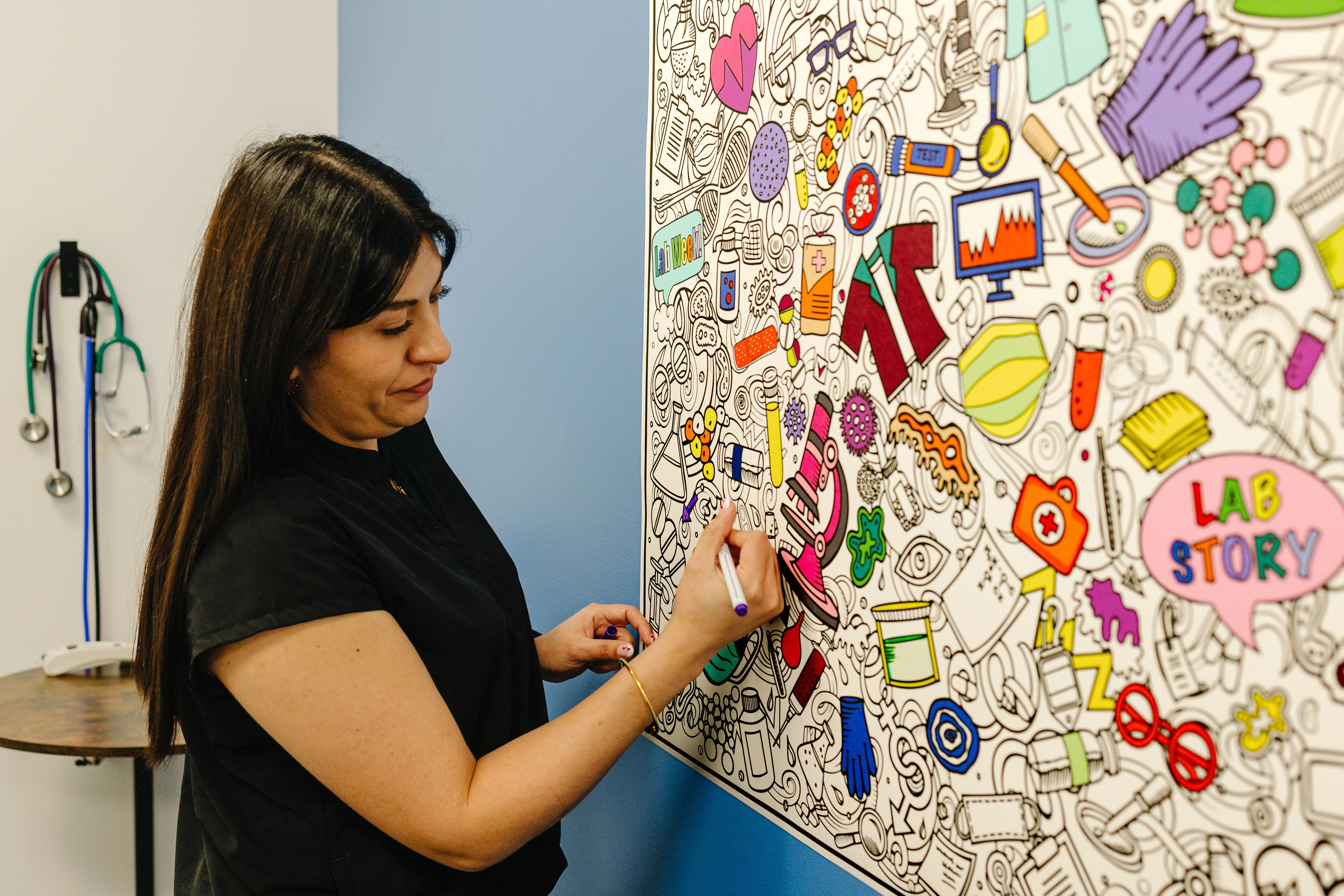 PERSONALIZED Lab Fun Coloring Poster |Lab Celebration - Image 14