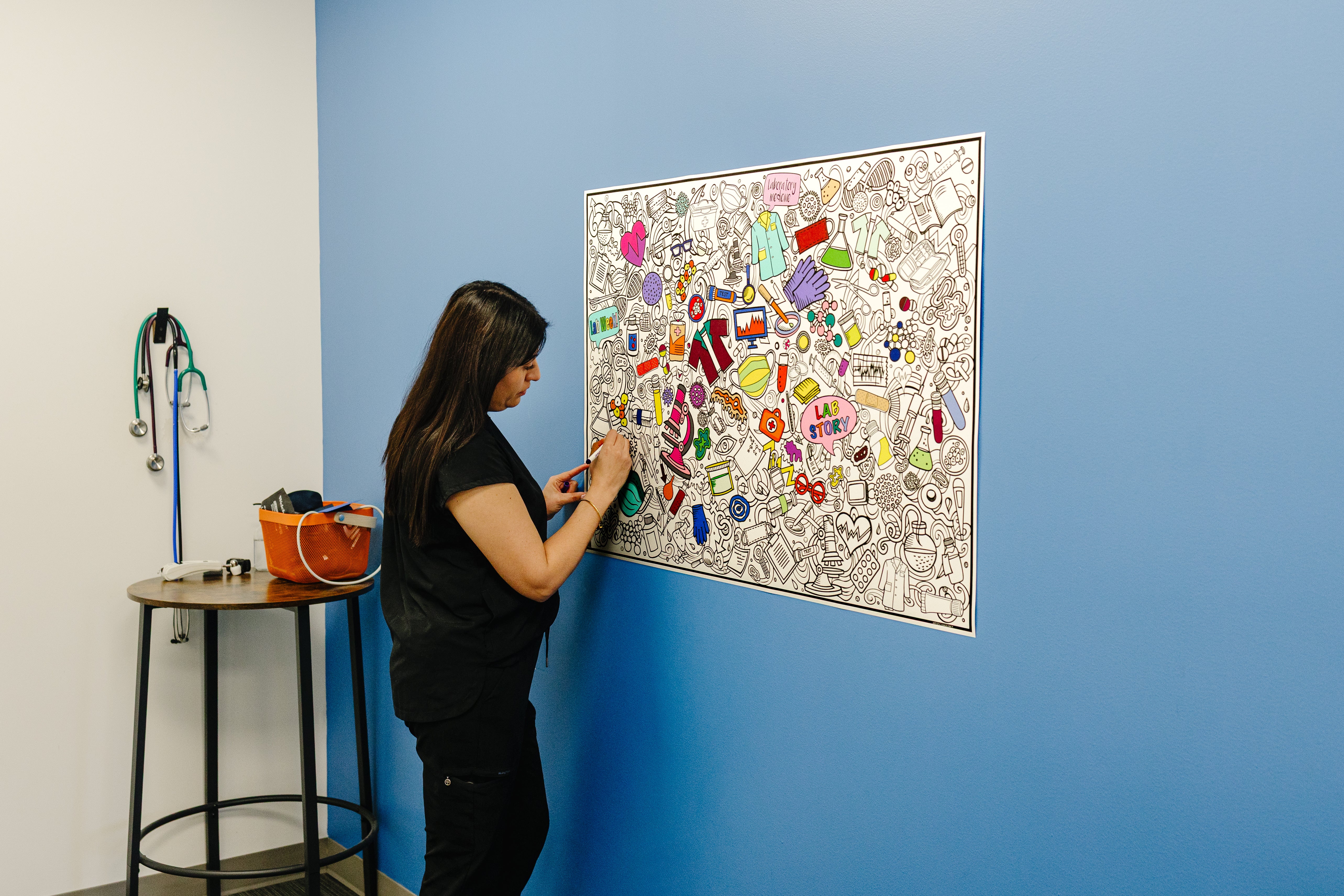 PERSONALIZED Lab Fun Coloring Poster |Lab Celebration - Image 16