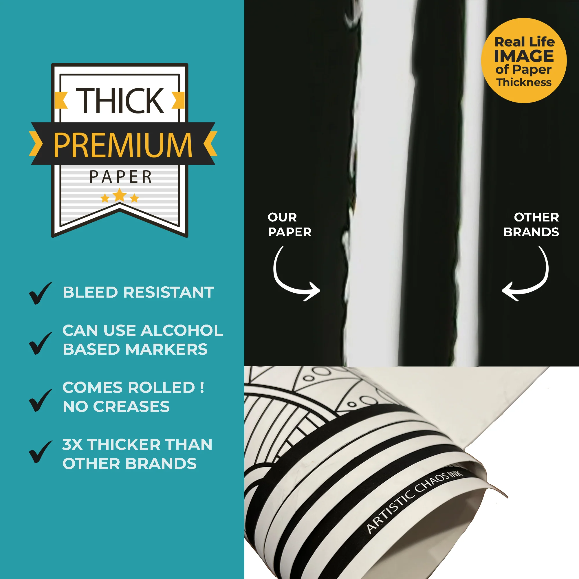 Giraffe Giant Coloring Poster - Large Coloring Activity for Big Groups or for Individuals. Perfect for Classrooms and Families. - Image 5