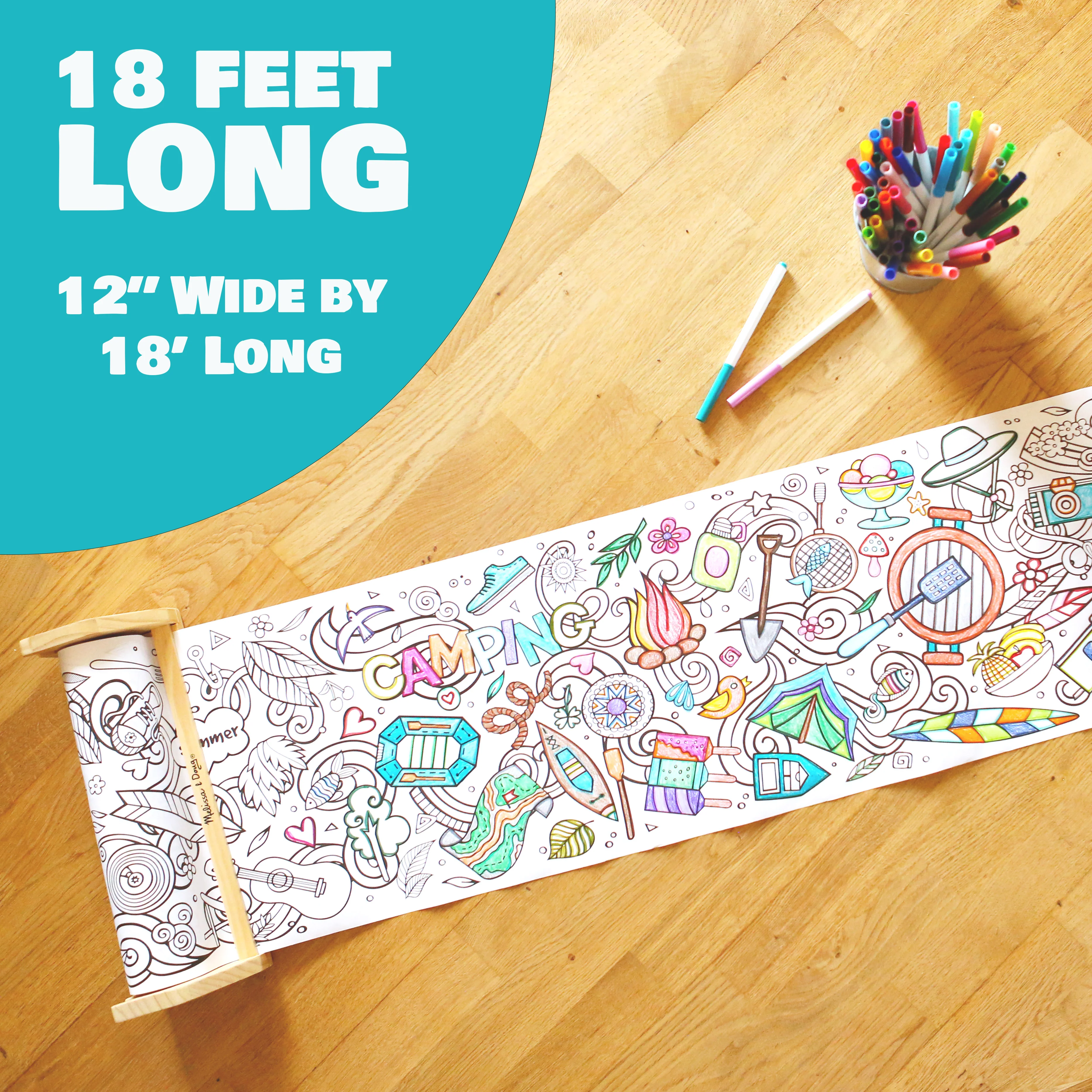 Summer Coloring Roll - Image 3