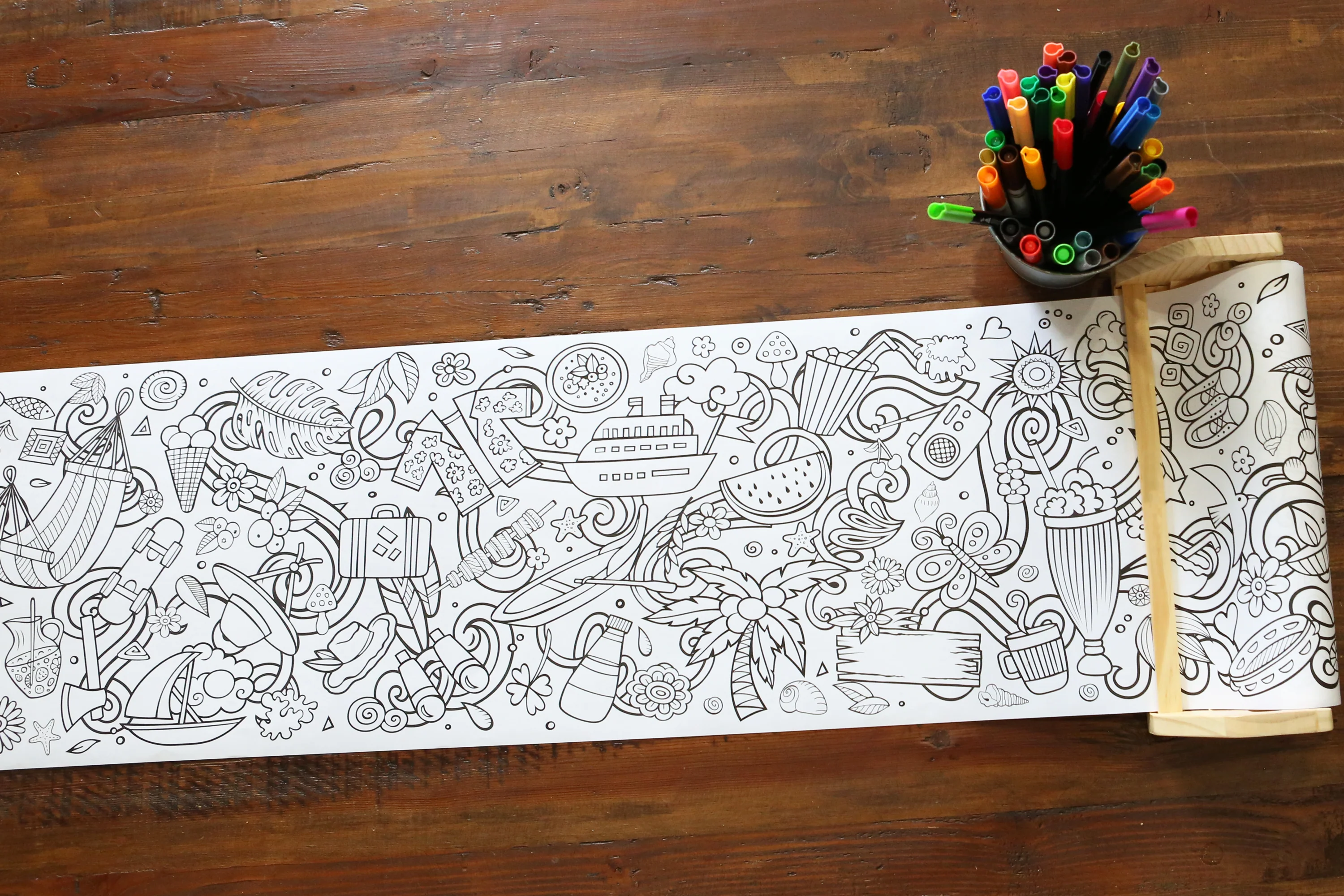Summer Coloring Roll - Image 6