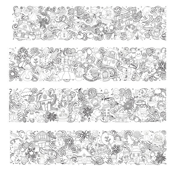 Winter Wonderland 18-Foot Coloring Roll - Image 13
