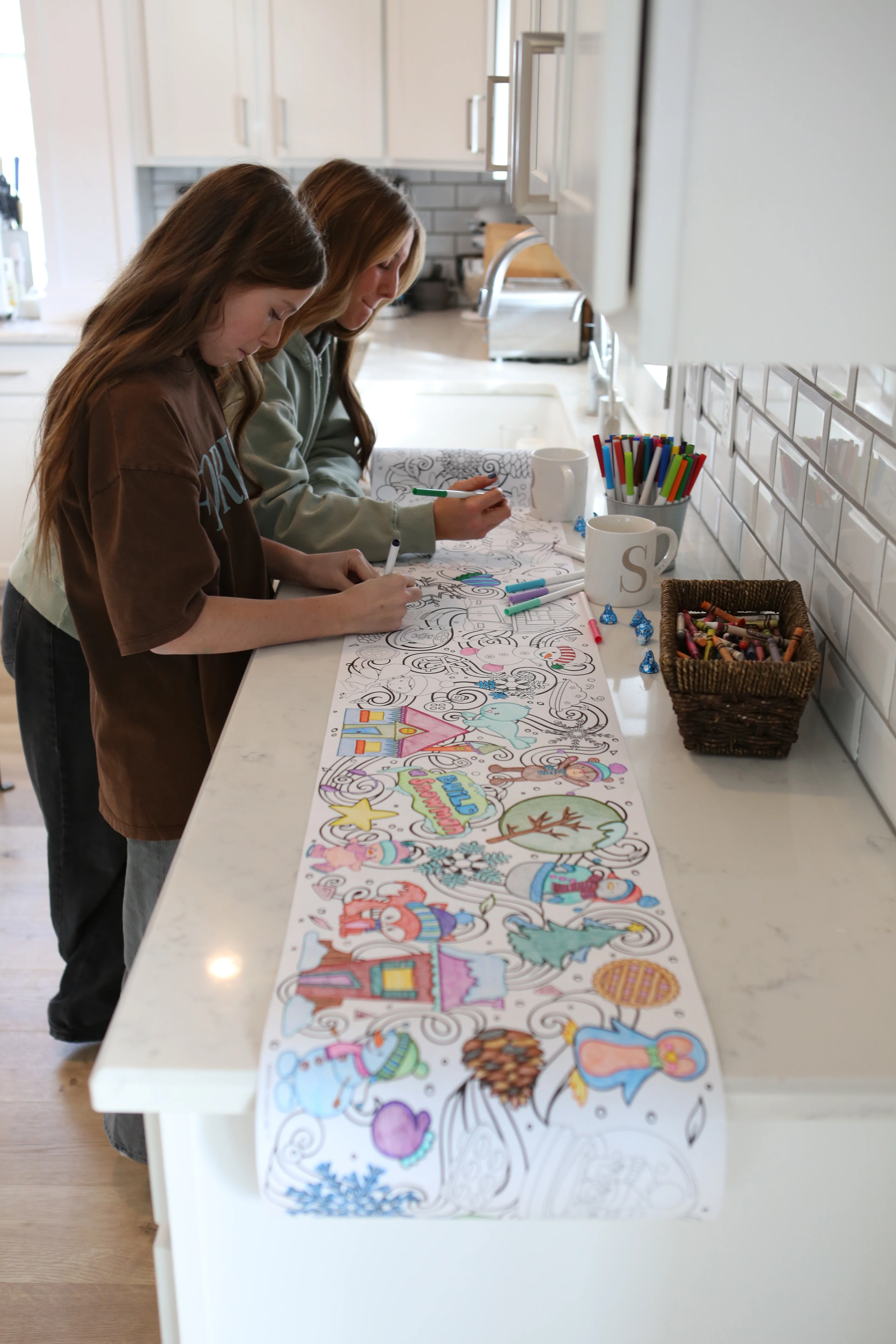 Winter Wonderland 18-Foot Coloring Roll - Image 5