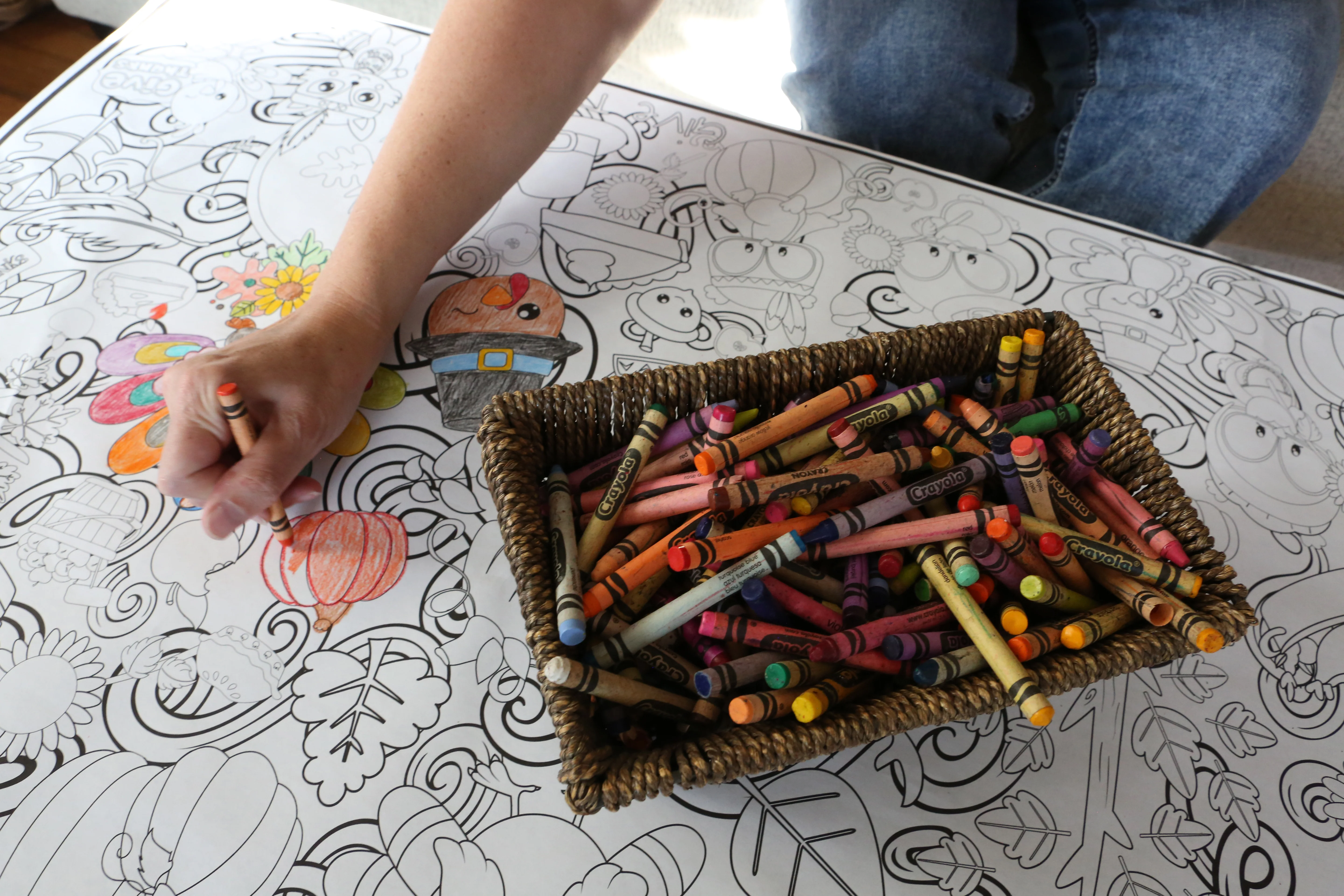 Thanksgiving Thankful CrittersEveryday Event Poster and Banner | Large Coloring & Activity Poster for Celebrations, Kids, and Parties - Image 12