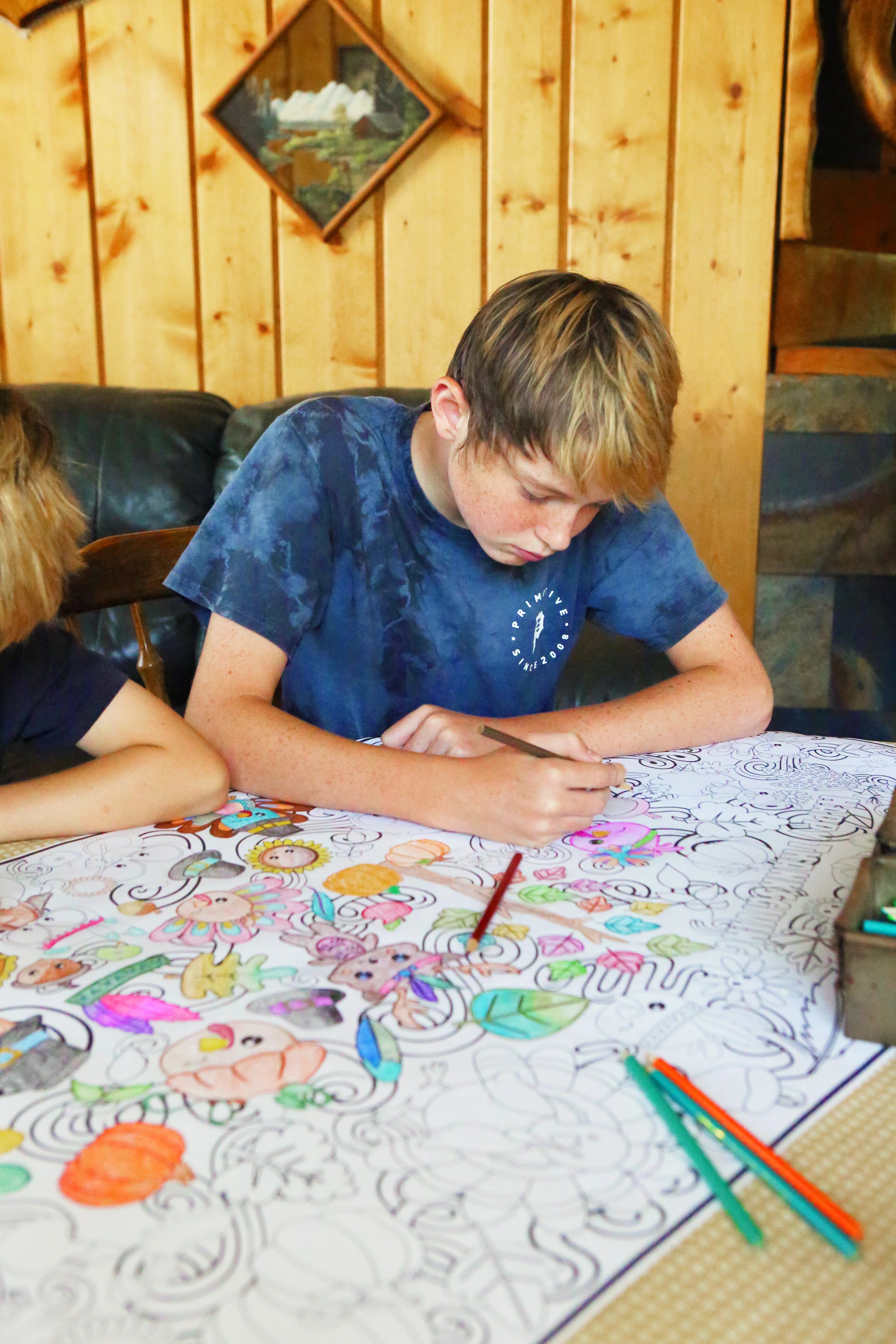 Thanksgiving Thankful CrittersEveryday Event Poster and Banner | Large Coloring & Activity Poster for Celebrations, Kids, and Parties - Image 13